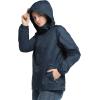 Outdoor Ventures Women’s Lightweight Raincoat Packable Rain Jacket Waterproof Raincoat with Hood Active Outdoor Windbreaker