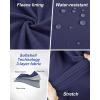 Outdoor Ventures Women’s Lightweight Softshell Vest Windproof Fleece Lined Zip Up Sleeveless Jacket for Running Hiking Golf(Dark Purplish Blue)