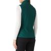 Outdoor Ventures Women’s Lightweight Softshell Vest Windproof Fleece Lined Zip Up Sleeveless Jacket for Running Hiking Golf(Deep Green)