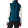 Outdoor Ventures Women’s Lightweight Softshell Vest Windproof Fleece Lined Zip Up Sleeveless Jacket for Running Hiking Golf(Modern Blue)