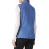 Outdoor Ventures Women’s Lightweight Softshell Vest Windproof Fleece Lined Zip Up Sleeveless Jacket for Running Hiking Golf(Violet Blue)