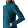 Outdoor Ventures Women’s Lightweight Warm Zip Up Long-Sleeve Soft Polar Fleece Jacket for Fall Winter(Dark Blue)