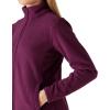 Outdoor Ventures Women’s Lightweight Warm Zip Up Long-Sleeve Soft Polar Fleece Jacket for Fall Winter(Dark Fuchsia)