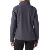 Outdoor Ventures Women’s Lightweight Warm Zip Up Long-Sleeve Soft Polar Fleece Jacket for Fall Winter(Dark Grey)