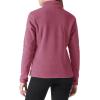 Outdoor Ventures Women’s Lightweight Warm Zip Up Long-Sleeve Soft Polar Fleece Jacket for Fall Winter(Dusty Rose)
