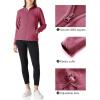 Outdoor Ventures Women’s Lightweight Warm Zip Up Long-Sleeve Soft Polar Fleece Jacket for Fall Winter(Dusty Rose)