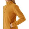 Outdoor Ventures Women’s Lightweight Warm Zip Up Long-Sleeve Soft Polar Fleece Jacket for Fall Winter(Ginger)