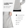 Outdoor Ventures Women’s Lightweight Warm Zip Up Long-Sleeve Soft Polar Fleece Jacket for Fall Winter(Light Grey Heather)
