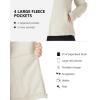 Outdoor Ventures Women’s Lightweight Warm Zip Up Long-Sleeve Soft Polar Fleece Jacket for Fall Winter(Moonlight)