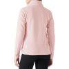 Outdoor Ventures Women’s Lightweight Warm Zip Up Long-Sleeve Soft Polar Fleece Jacket for Fall Winter(Pink)