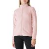 Outdoor Ventures Women’s Lightweight Warm Zip Up Long-Sleeve Soft Polar Fleece Jacket for Fall Winter(Pink)