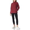 Outdoor Ventures Women’s Loose Fit 1/4 Quarter Zip Soft Lightweight Polar Fleece Pullover Jacket with Zipper Pocket