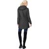 Outdoor Ventures Women’s Maryan Hooded Ultra Lightweight Warm Thermolite Long Puffer Coat(Black(matte)-avg.32″ Mid Length)