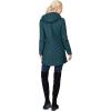 Outdoor Ventures Women’s Maryan Hooded Ultra Lightweight Warm Thermolite Long Puffer Coat(Teal(matte)-avg.32″ Mid Length)