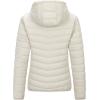 Outdoor Ventures Women’s Packable Lightweight Full-Zip Puffer Jacket with Hood Quilted Winter Coat(Beige(fold in Pocket))