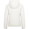 Outdoor Ventures Women’s Packable Lightweight Full-Zip Puffer Jacket with Hood Quilted Winter Coat(Cream(fold in Pocket))