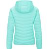 Outdoor Ventures Women’s Packable Lightweight Full-Zip Puffer Jacket with Hood Quilted Winter Coat(Light Blue(fold in Pocket))