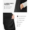 Outdoor Ventures Women’s Polar Fleece Zip Vest Outerwear with Pockets,Warm Sleeveless Coat Vest for Fall & Winter(Black)