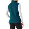 Outdoor Ventures Women’s Polar Fleece Zip Vest Outerwear with Pockets,Warm Sleeveless Coat Vest for Fall & Winter(Dark Blue)