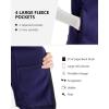 Outdoor Ventures Women’s Polar Fleece Zip Vest Outerwear with Pockets,Warm Sleeveless Coat Vest for Fall & Winter(Purplish Blue)