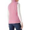 Outdoor Ventures Women’s Polar Fleece Zip Vest Outerwear with Pockets,Warm Sleeveless Coat Vest for Fall & Winter(Purplish Pink)