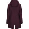 Outdoor Ventures Women’s Waterproof Fleece Lined Winter Coat Parka Removable Hood Warm Long Insulated Thicken Puffer Jacket(Wine)