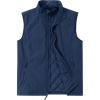 Outdoor Ventures Men’s Casual Outerwear Vest Lightweight Winter Zip Up Sleeveless Jacket for Hiking Travel Golf Running(Dark Blue)