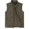 Outdoor Ventures Men’s Casual Outerwear Vest Lightweight Winter Zip Up Sleeveless Jacket for Hiking Travel Golf Running(Olive)