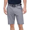Outdoor Ventures Men’s Golf Shorts 11″ Inseam Classic-Fit Flat Front Stretch Casual Shorts with Pockets Summer Hiking Travel(Ice Grey)