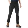 Outdoor Ventures Men’s Hiking Pants Lightweight Water Resistant Cargo Work Pants Ripstop Outdoor Pants for Tactical Travel(Black- Thin)