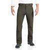 Outdoor Ventures Men’s Lite Waterproof Windproof Fleece Lined Warm Hiking Ski Snow Pants Expandable-Waist(Dark Amy Green- New)