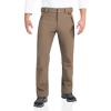 Outdoor Ventures Men’s Lite Waterproof Windproof Fleece Lined Warm Hiking Ski Snow Pants Expandable-Waist(Light Brown- Natural Waist)