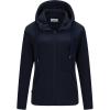 Outdoor Ventures Women’s Full Zip Hooded Fleece Jacket Coat with 6 Pockets, Warm Soft Polar Fleece Casual Hoodie Sweatshirt(Dark Blue)