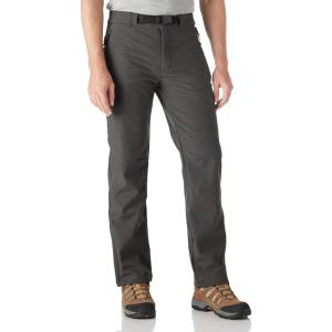 Outdoor Ventures Men’s Fleece Lined Snow Pants Waterproof Windproof Ski Hiking Winter Pants With Pockets(Grey)