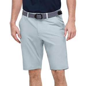 Outdoor Ventures Men’s Golf Shorts 11″ Inseam Classic-Fit Flat Front Stretch Casual Shorts with Pockets Summer Hiking Travel(Light Grey)