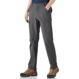Outdoor Ventures Men’s Hiking Pants Lightweight Water Resistant Cargo Work Pants Ripstop Outdoor Pants for Tactical Travel(Grey- Upgrade)