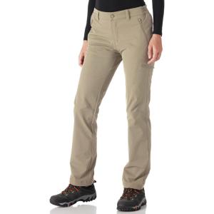 Outdoor Ventures Women’s Cargo Hiking Pants, Quick Dry Stretchy Roll Up Outdoor Pants for Camping, Golf, Fishing(Beige)