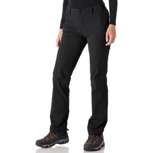 Outdoor Ventures Women’s Cargo Hiking Pants, Quick Dry Stretchy Roll Up Outdoor Pants for Camping, Golf, Fishing(Black)