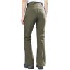 Outdoor Ventures Fleece Lined Waterproof Pants Women Ski Snow Insulated Softshell Snowboard Hiking with Boot Cut(New Olive Green – Elastic Waistband)