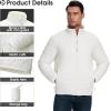 Outdoor Ventures Men’s Lightweight Packable Puffer Winter Jacket Insulated Puffy Coat for Snow Ski Hiking Travel(Cream(fold in Pocket Or Bag))