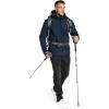 Outdoor Ventures Men’s Lightweight Softshell Jacket Fleece Lined Hooded Water Resistant Winter Hiking Windbreaker Jackets(Loyal Blue-removable Hood)