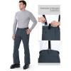 Outdoor Ventures Mens Snow Bibs Waterproof Insulated Overalls Ski Pants Warm Winter Snowboarding Detachable(Dimgrey)