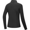 Outdoor Ventures Women’s Full Zip Up Athletic Jacket Lightweight Workout Running Jacket with Pockets for Hiking Yoga Gym(Black)