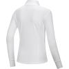 Outdoor Ventures Women’s Full Zip Up Athletic Jacket Lightweight Workout Running Jacket with Pockets for Hiking Yoga Gym(White)