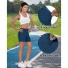 Outdoor Ventures Women’s Hiking Shorts Stretch Lightweight Golf Shorts Quick Dry UPF 50+ 5 inch Cargo Short for Camping(Dark Blue)