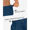 Outdoor Ventures Women’s Hiking Shorts Stretch Lightweight Golf Shorts Quick Dry UPF 50+ 5 inch Cargo Short for Camping(Dark Blue)