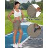 Outdoor Ventures Women’s Hiking Shorts Stretch Lightweight Golf Shorts Quick Dry UPF 50+ 5 inch Cargo Short for Camping(Fossil)