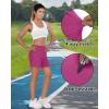 Outdoor Ventures Women’s Hiking Shorts Stretch Lightweight Golf Shorts Quick Dry UPF 50+ 5 inch Cargo Short for Camping(Raspberry Red)
