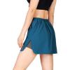 Outdoor Ventures Women’s Tennis Skirts with Pockets, Golf Skort Workout Athletic Running Hiking Skirts with Shorts(Blue-upgrade)