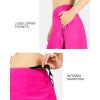 Outdoor Ventures Women’s Tennis Skirts with Pockets, Golf Skort Workout Athletic Running Hiking Skirts with Shorts(Pink-upgrade)
